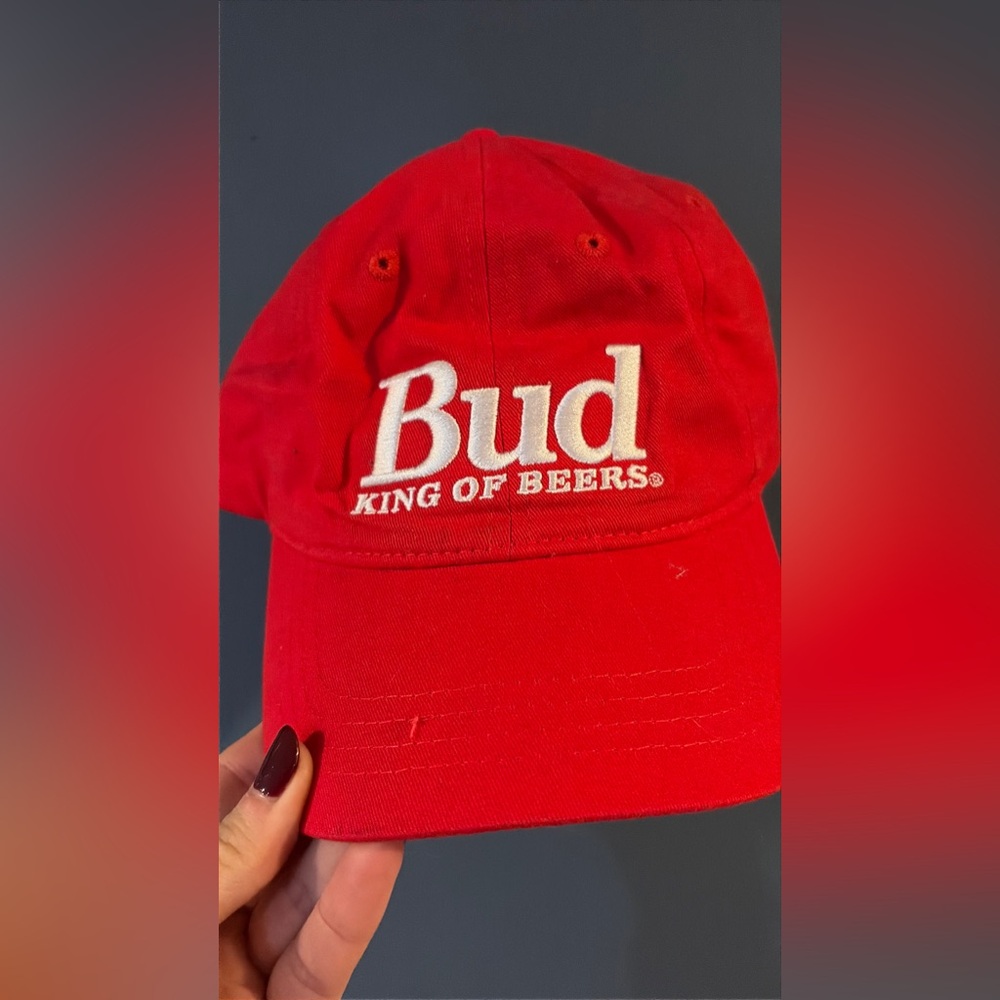 Budweiser Bold Red Cap